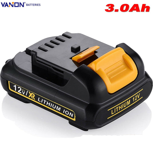 For DEWALT 12VOLT 12V MAX Lithium Ion DCB120 Battery DCB127 DCB121 3.0AH