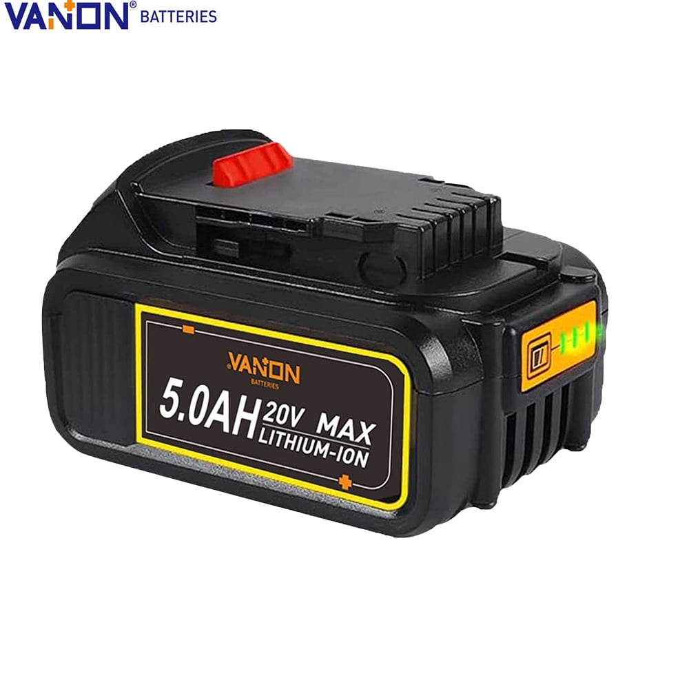 For Dewalt 20V Max XR DCB205 5.0Ah Li-ion Cordless Battery DCB204 DCB200 DCB203 DCB206