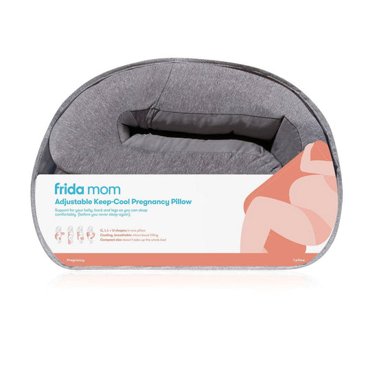 Frida Mom Adjustable Keep-Cool Pregnancy Pillow