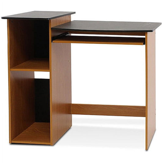 Furinno 99914R1LC/BK Econ Multipurpose Computer Writing Desk in Brown