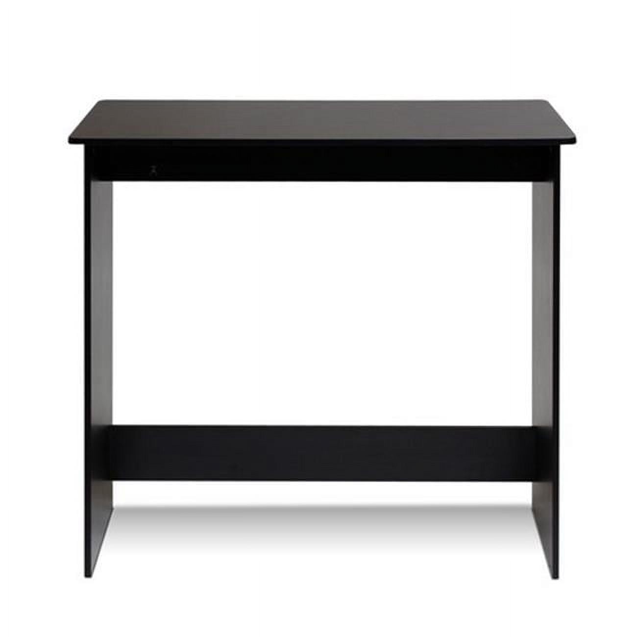 Furinno Simplistic Study Table - Espresso - 29.75 x 31.5 x 15.5 in.