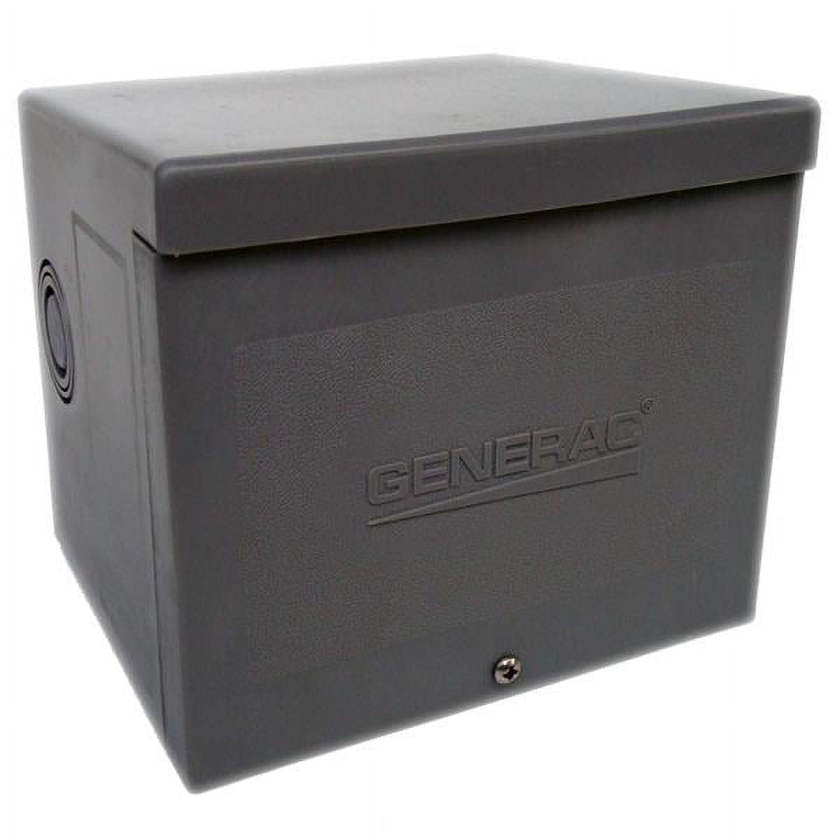 Generac GNC-6338 125 250V 50 Amp 4-Wire Raintight Power Inlet Box