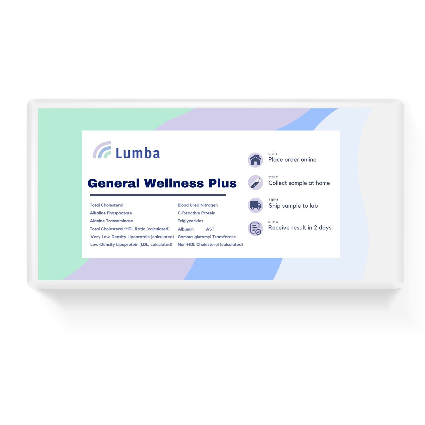 General Wellness Plus at-Home Test Kit | CLIA Certified Labs | Accurate & Fast Online Results in 2 Days