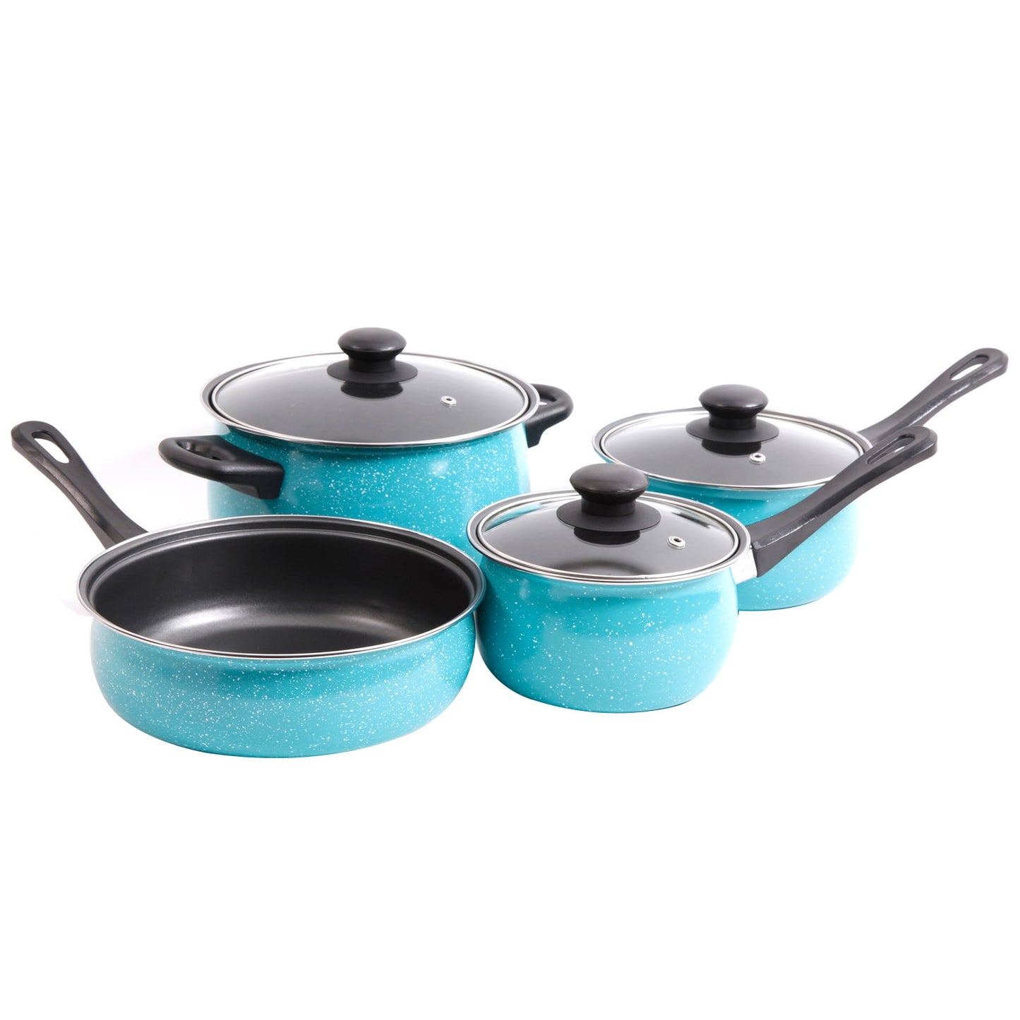 Gibson Casselman Carbon Steel 7 Piece Cookware Set