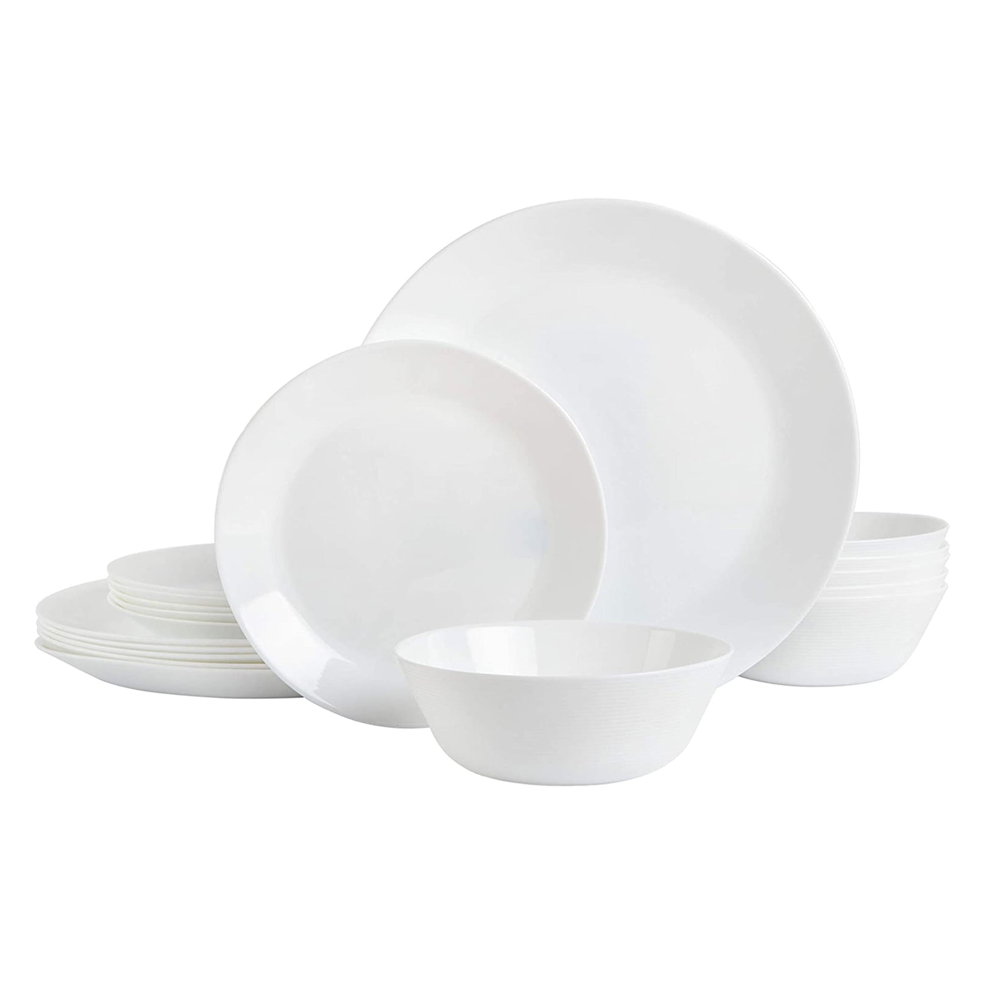 Gibson Home Ultra Break and Chip Resistant 18 Piece Dinnerware Set