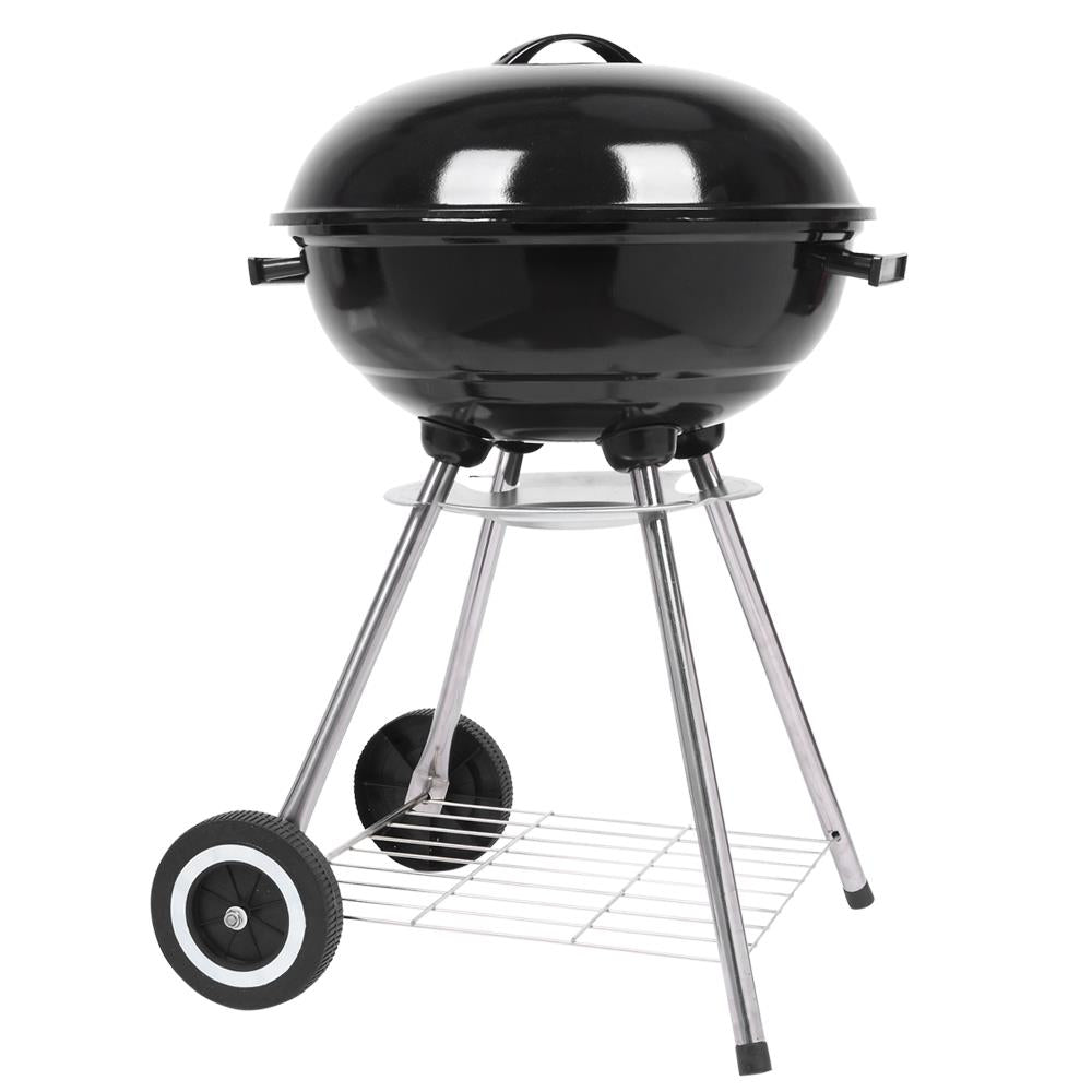 GoDecor Portable 18-inch Outdoor Charcoal Grill Barbecue Grill, Black