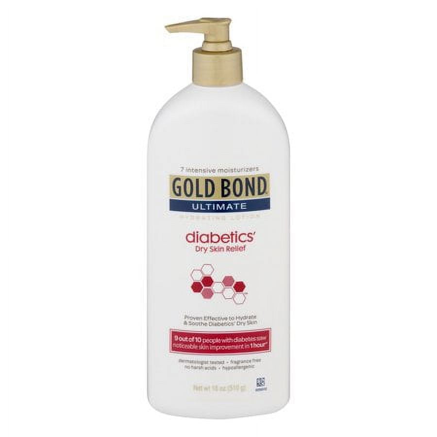 Gold Bond Ultimate Hydrating Lotion, Diabetics Dry Skin Relief 18 oz