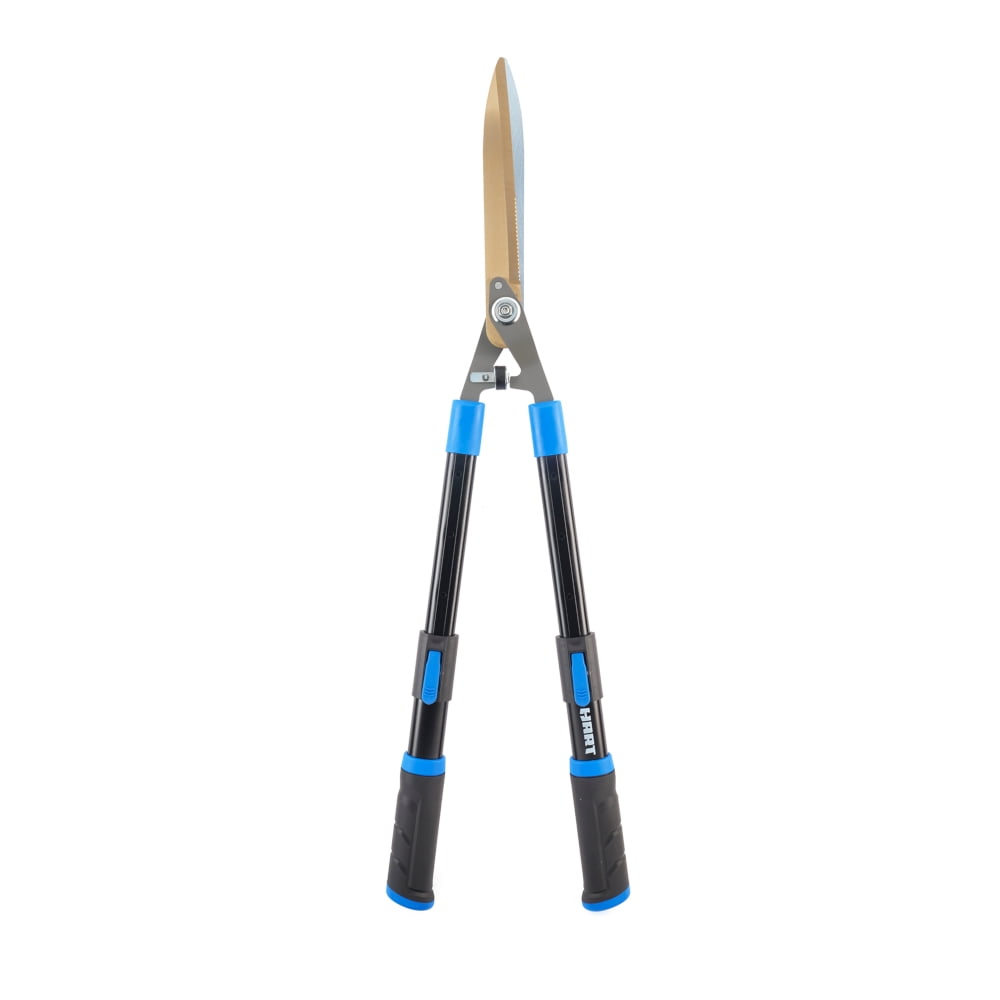 HART Extendable Handle Compound Action Titanium Blade Hedge Shears