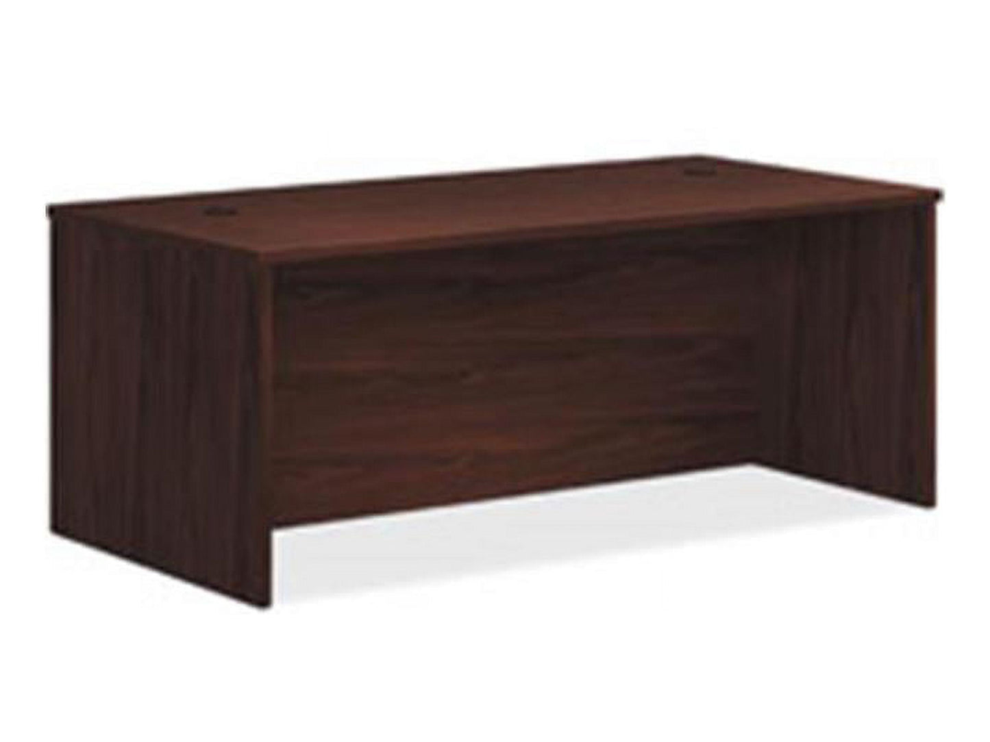 HON HONLM48BRGN Foundation Mahogany Laminate Desking, Mahogany - 47.75 x 24 x 29 in.