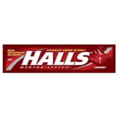 Halls Cough Drops Cherry Stick - 9 Sticks/Pack, 20 Packs/Case