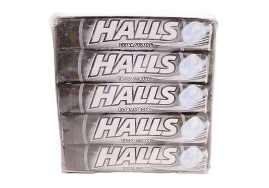 Halls Extra Strong Cough Drops - with Menthol - 180 Drops (20 Sticks of 9 Drops)