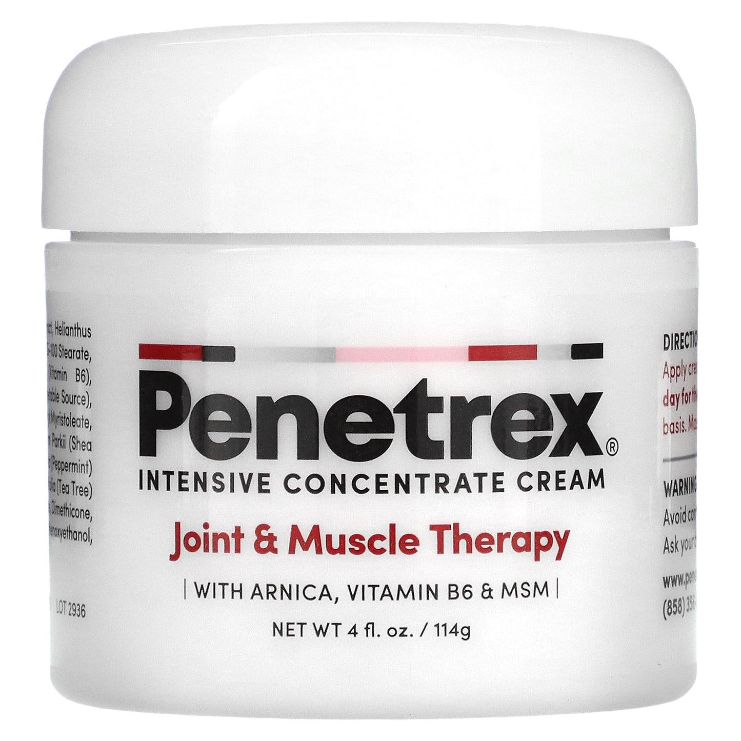 Intensive Concentrate Cream, 4 fl oz (114 g), Penetrex