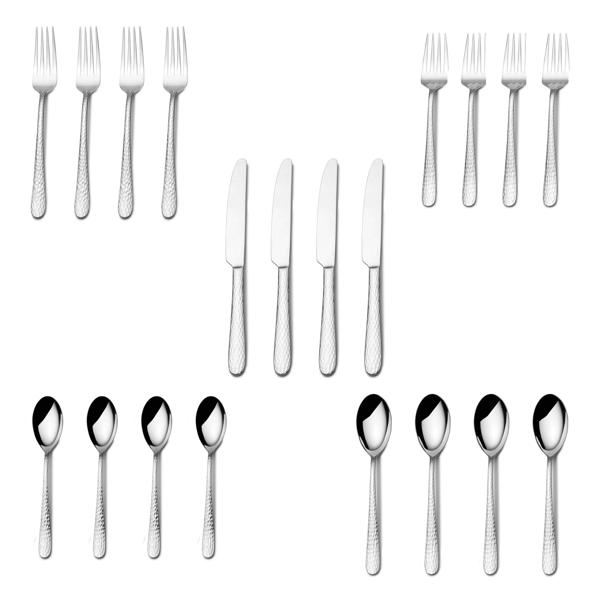 International Silver Madrid 20-piece Stainless Steel Flatware Set