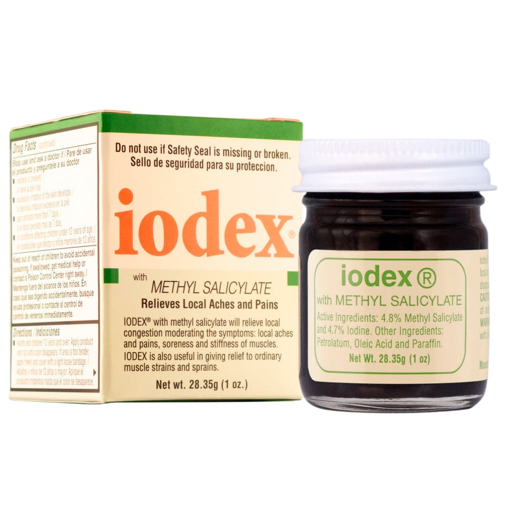 Iodex with Methyl Salicylate, 1 oz. (28.38g)