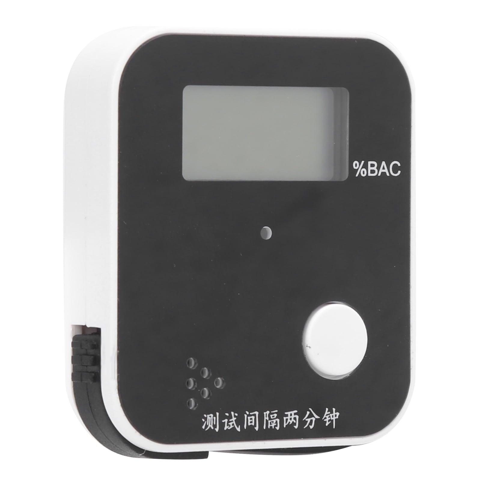 JCW?010 Breath Liquor Tester Portable OTG Plug?In Driver Wine Drunk Detector Analyzer Black