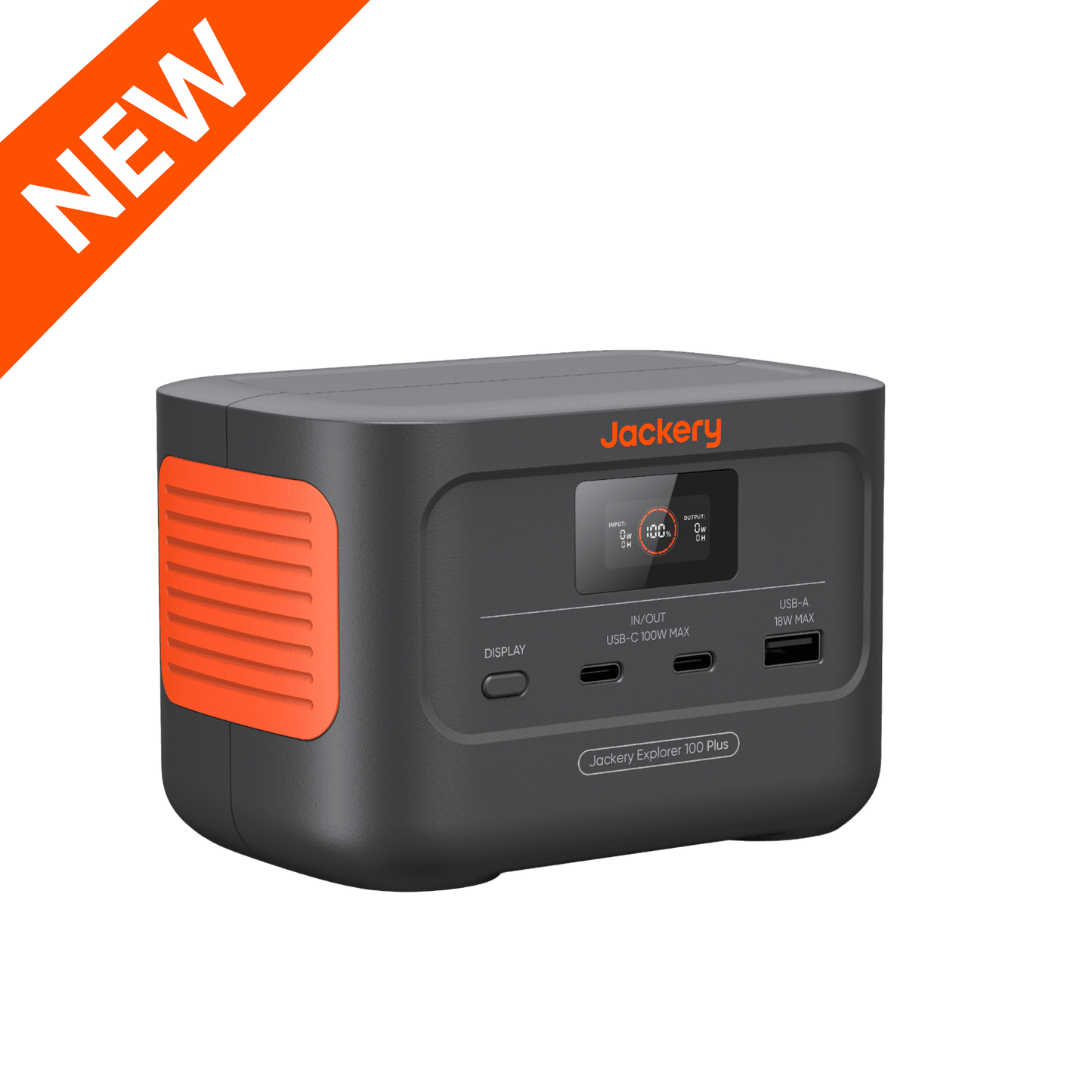 Jackery Explorer 100 Plus 128W Continuous/128W Peak 31,000mAh(99Wh) Portable Power Stations