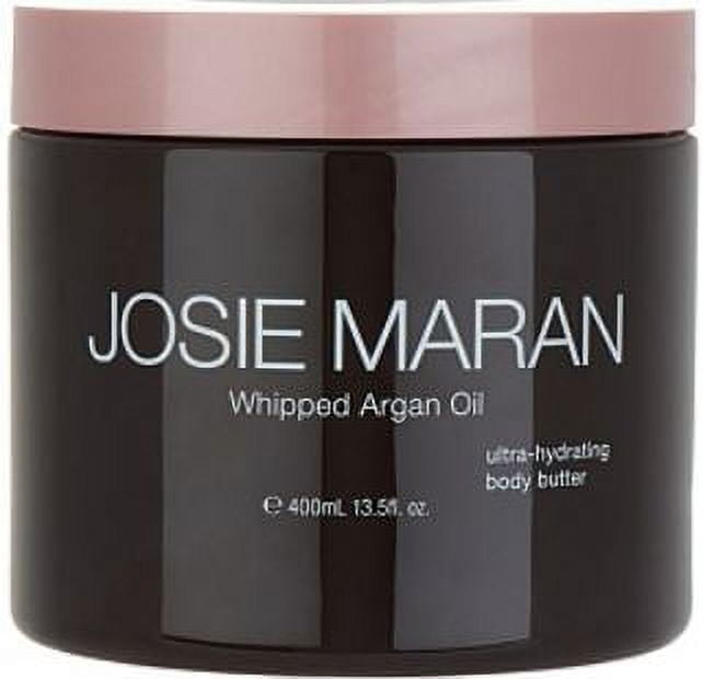 Josie Maran Whipped Argan Oil Ultra-Hydrating Body Butter, Unscented, 13.5 Fl Oz