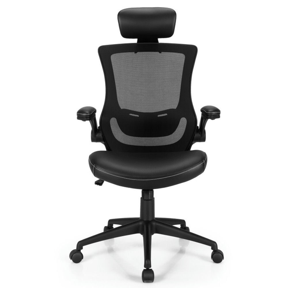 Kadyn Office Chair, Ergonomic Desk Chair,Computer Desk Executive Chair,High-Back Executive Chair with Adjustable Lumbar Support and Headrest-Black