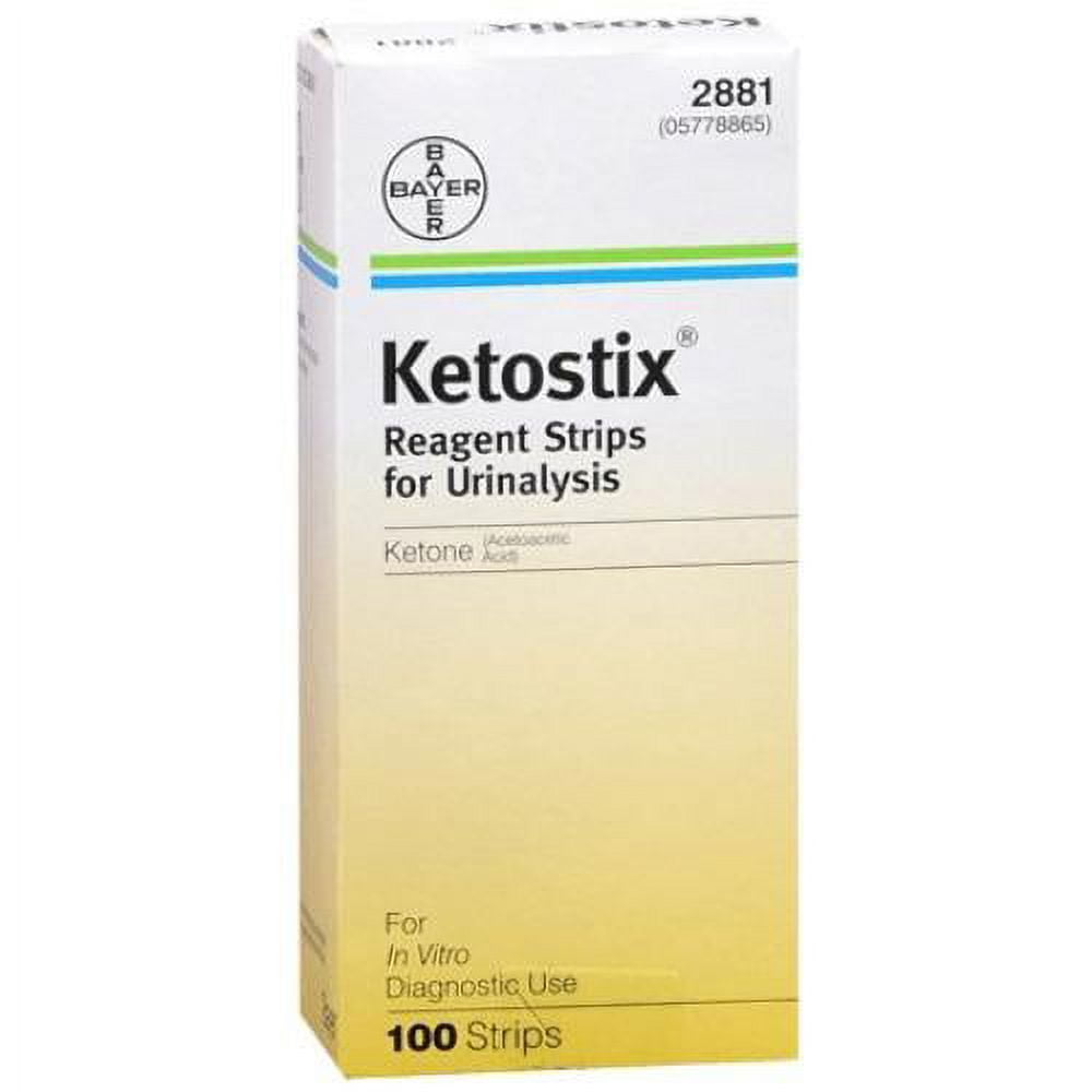 Ketostix Reagent Strips for Urinalysis, 100ct 301932880211A1879