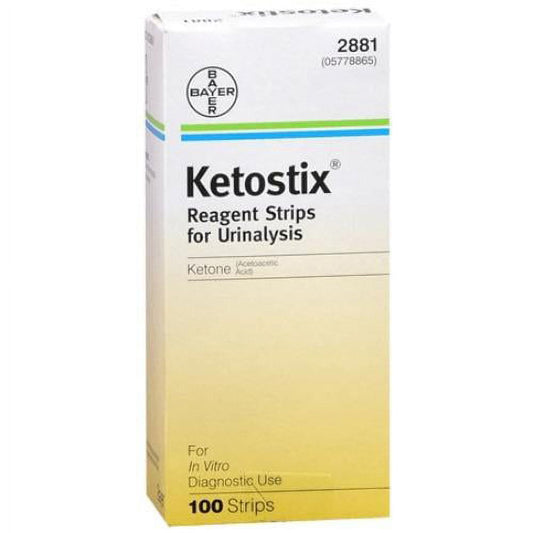 Ketostix Reagent Strips for Urinalysis, 100ct 301932880211A1879