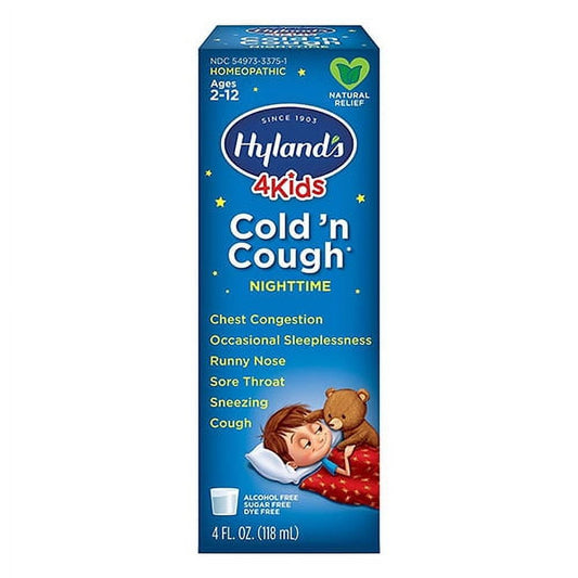 Kids Cold and Cough Relief by Hyland's 4Kids, 4 oz, 2 Pack