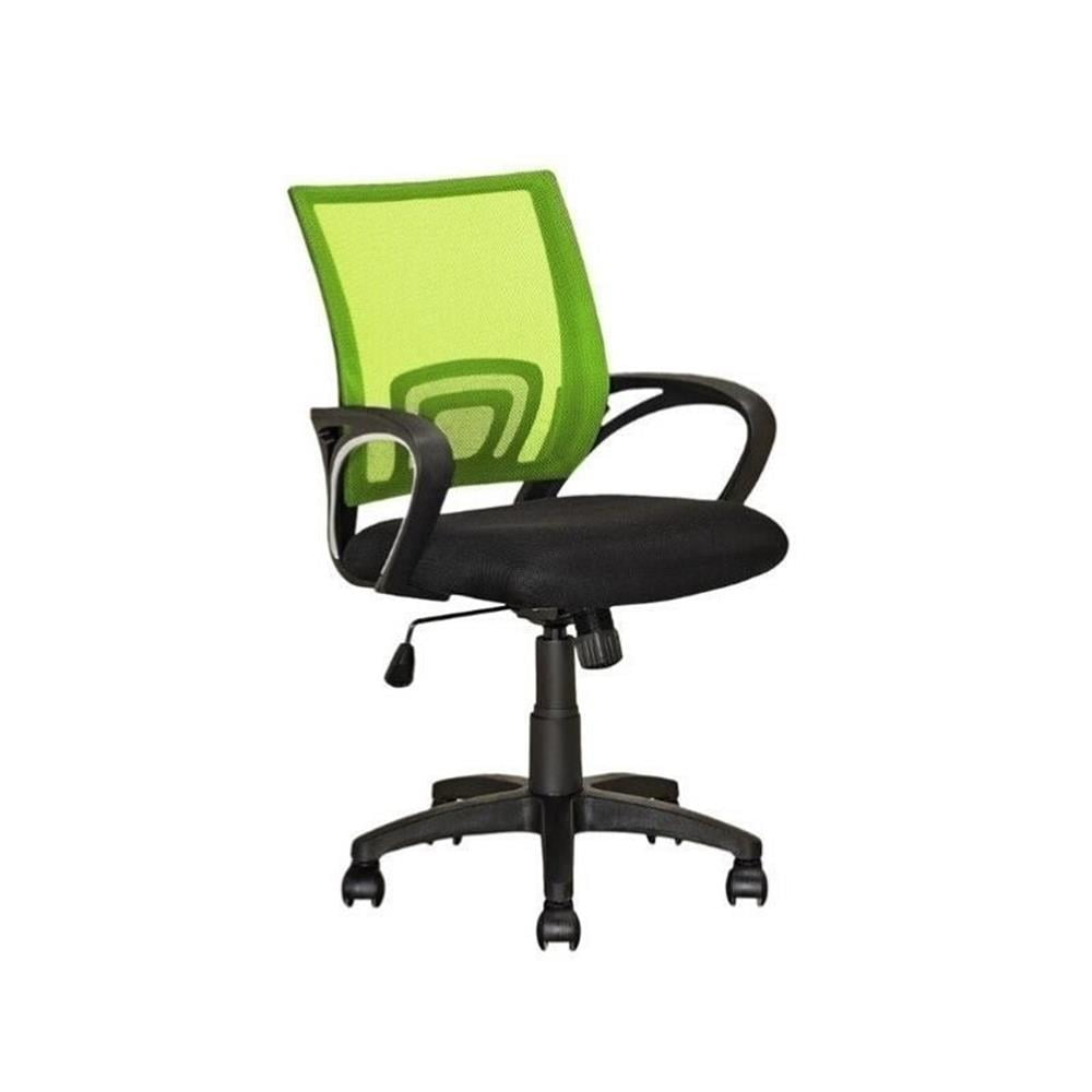 Kingfisher Lane Mesh Back Swivel Office Chair in Lime Green