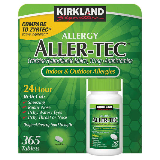 Kirkland Signature Aller-Tec, 365 Tablets