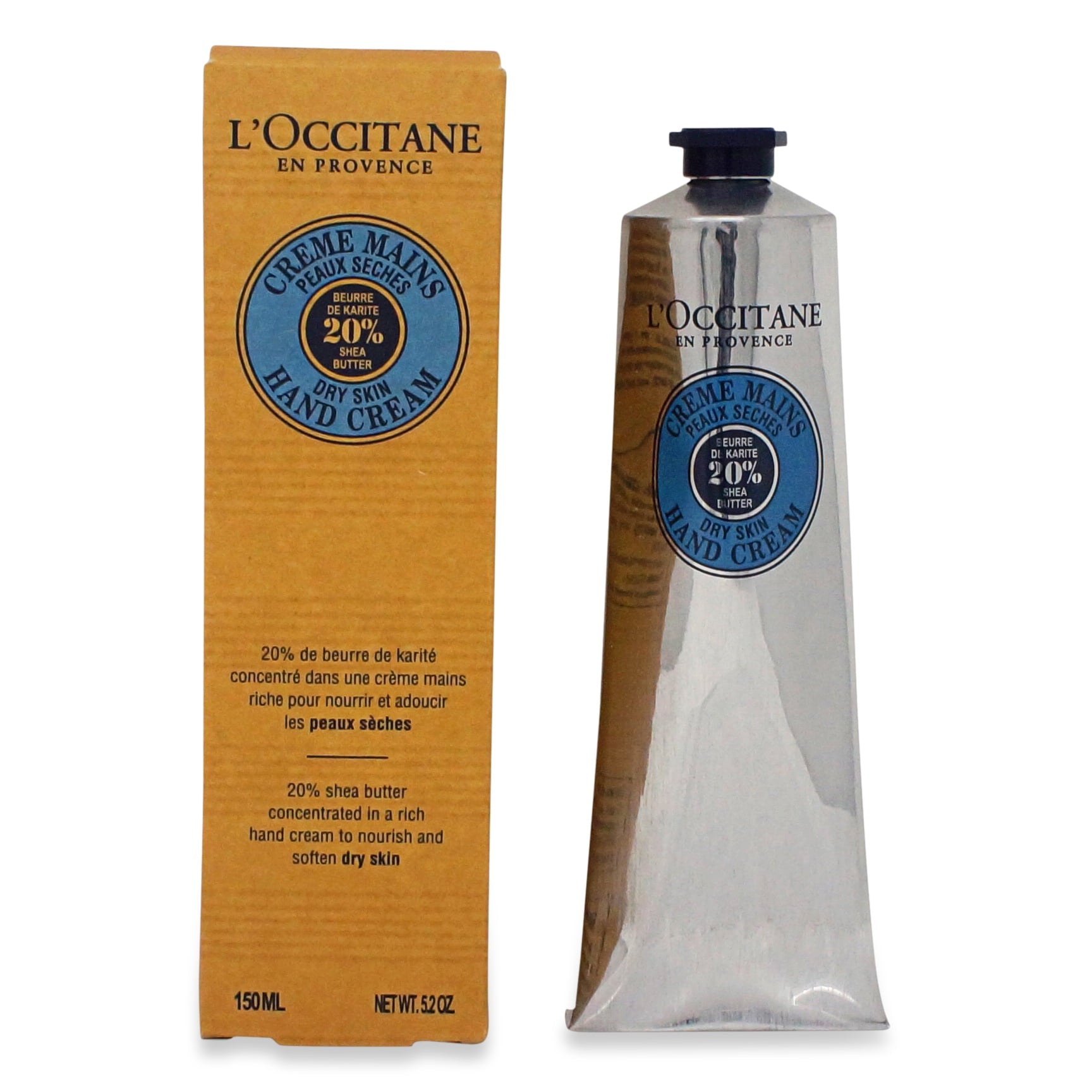 LOccitane Shea Butter Hand Cream Dry Skin 5.2oz 150ml