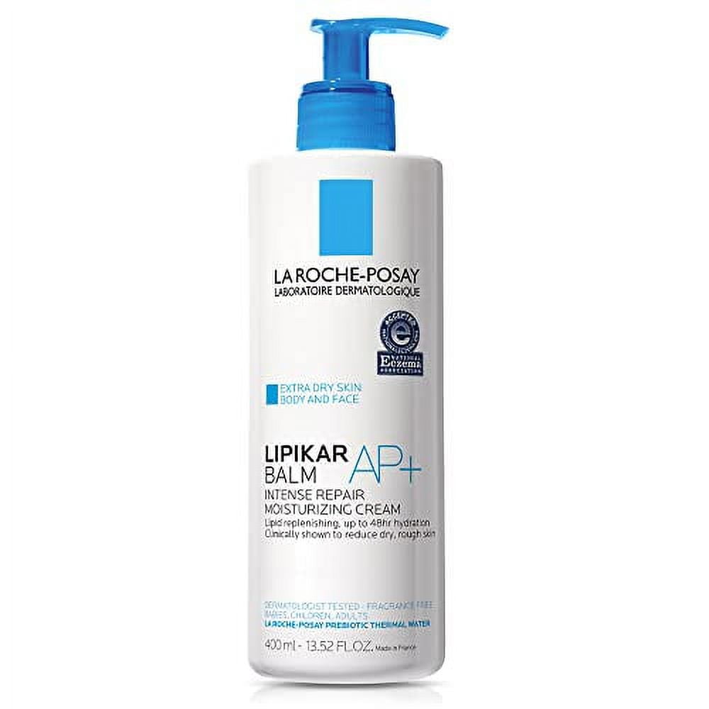 La Roche-Posay Lipikar Balm AP+ Intense Repair Body Lotion for Dry Skin, Body Cream with Shea Butter and Niacinamide, Moisturizer for Dry and Rough Skin, Sensitive Skin Safe