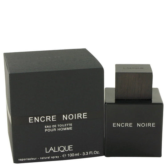 Lalique Encre Noire Eau De Toilette Spray for Men 3.4 oz