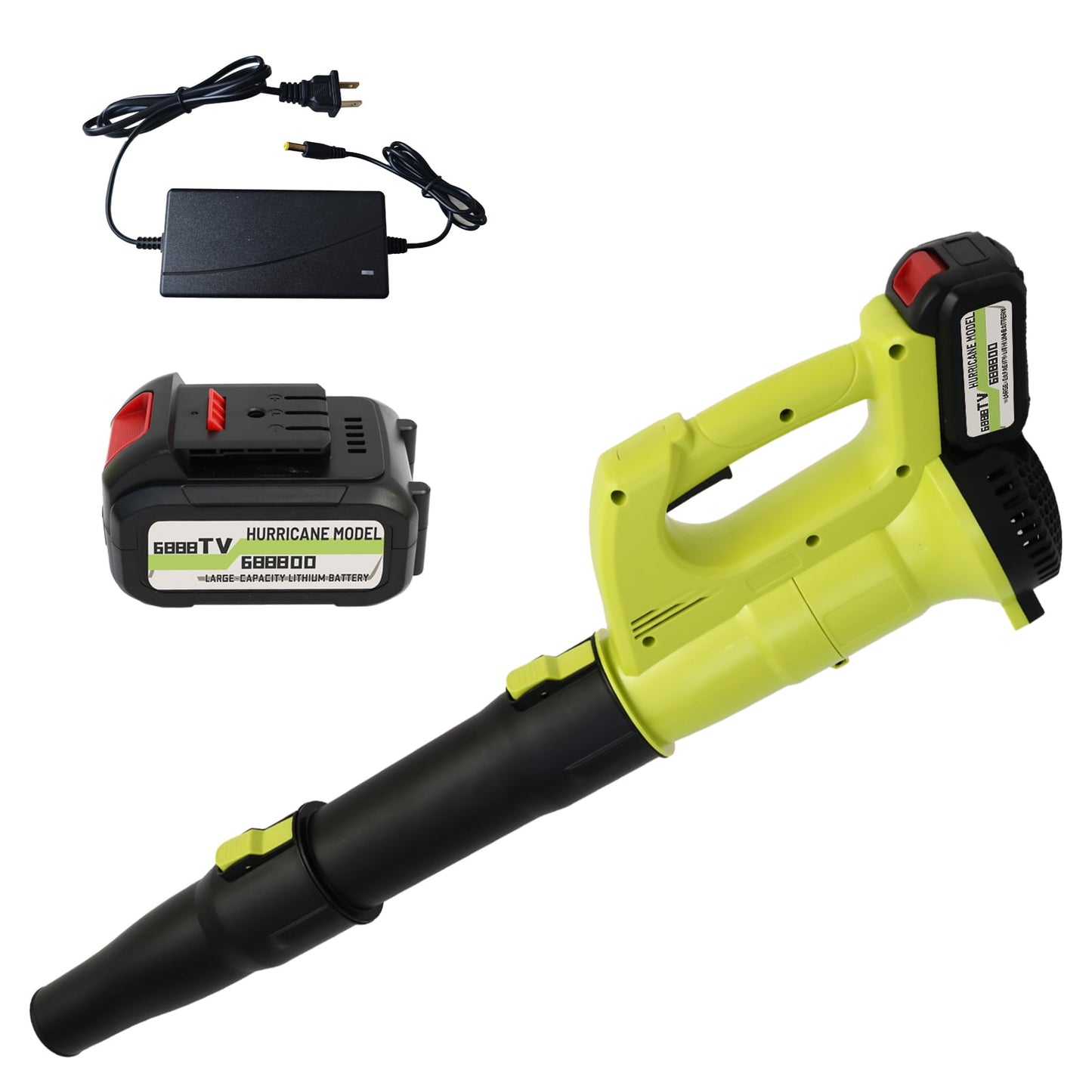 BAOKALER Handheld Leaf Blower Cordless- 150 MPH Turbo Technology, Electric Blower with 4.0AH Battery & Charger, Electric Leaf Blower for Lawn Care, Air Blower for Snow Blowing & Yard Cleaning