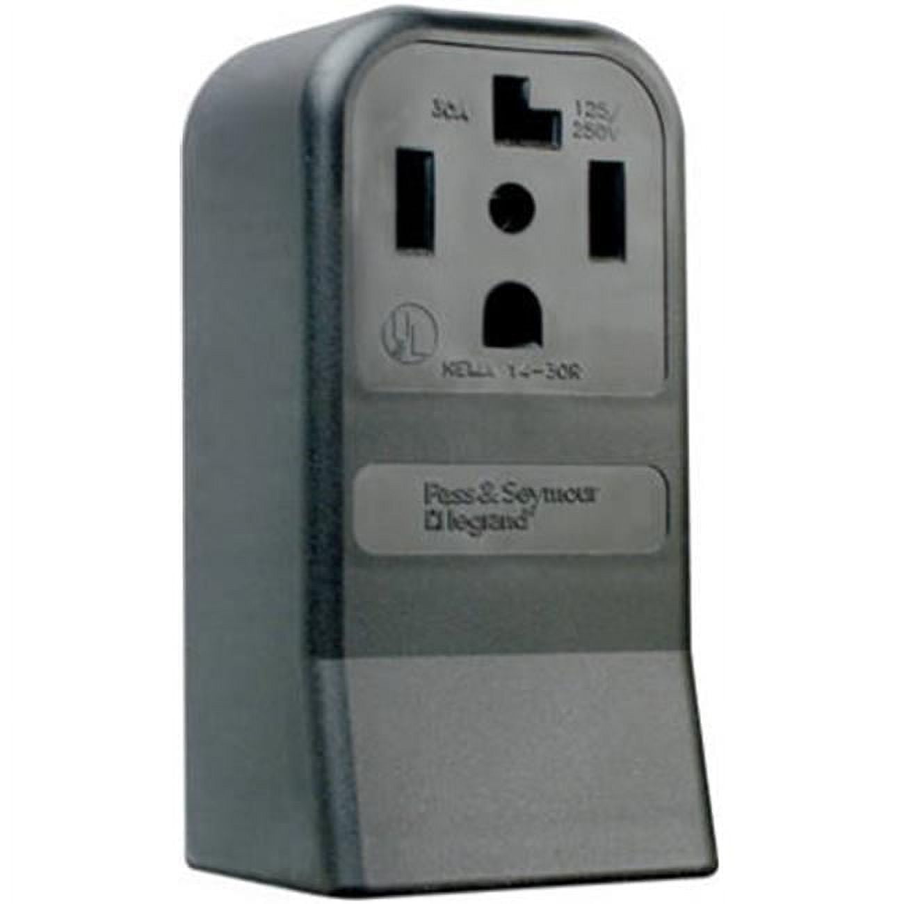 Legrand 3884CC6 Pass & Seymour Surface Outlet 30A 125/250V 4W - Quantity 1