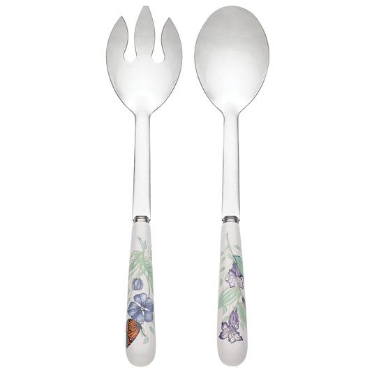 Lenox Butterfly Meadow 2pc Serving Set , White -, 0.84 LB