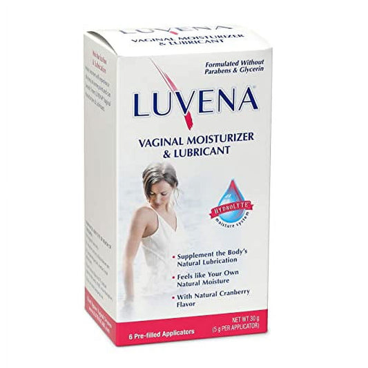 Luvena Moisturizer - Intimate Moisturizer & Dryness Relief for Women - Feminine Moisturizer Relieves Dryness Symptoms - Menopause Support - (1 Pack)