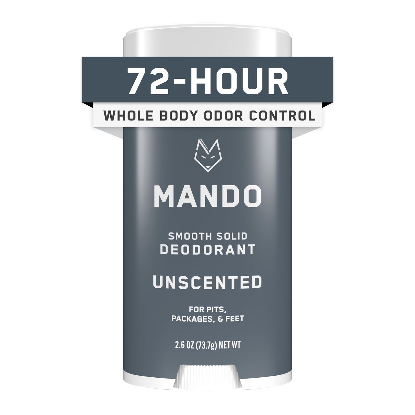 Mando Whole Body Deodorant Smooth Solid Unscented