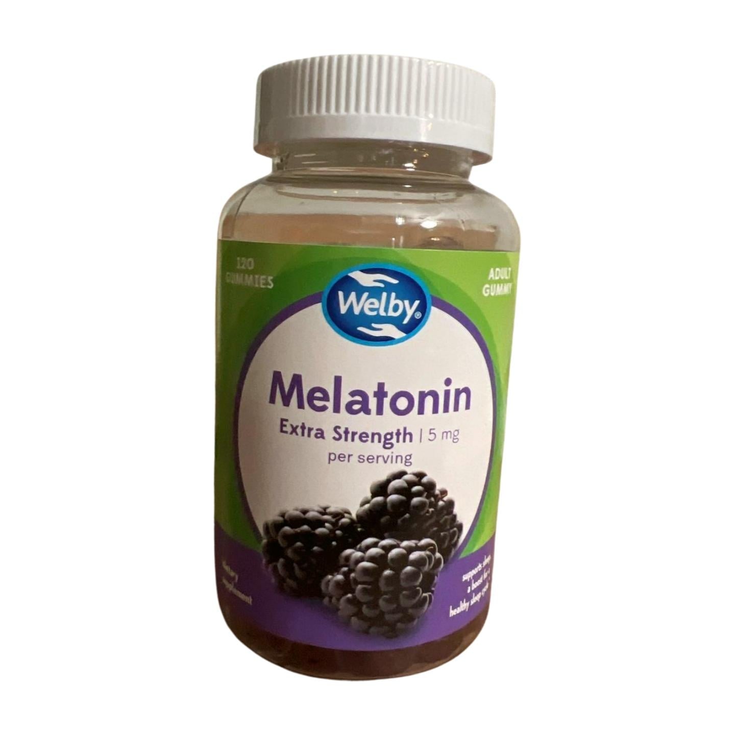 Melatonin Extra Strength 5mg Gummies, 120 Count