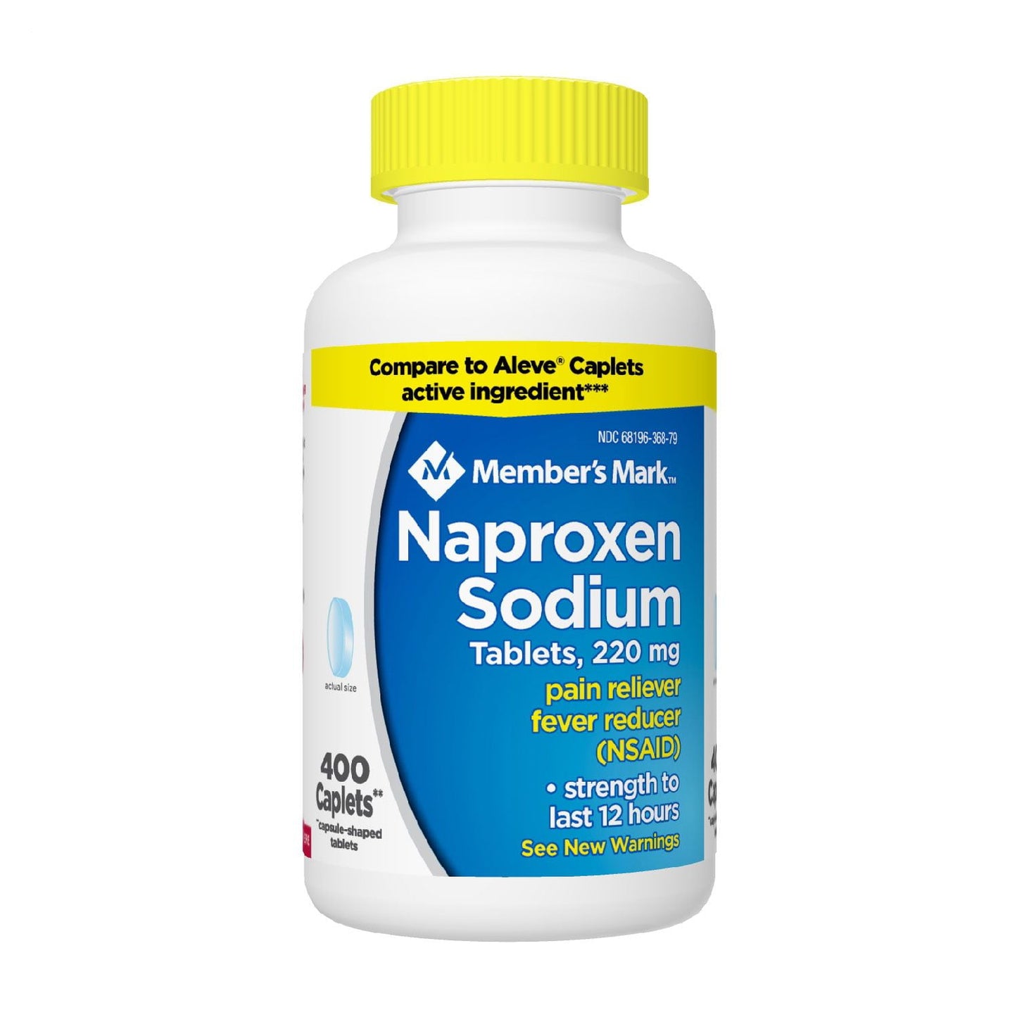 Member's 220 mg Naproxen Sodium (400 Count)