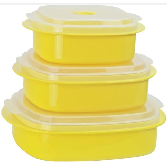 Microwave Cookware Set  Lemon