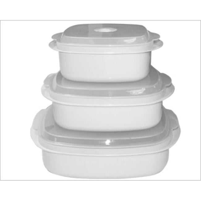 Microwave Cookware Set  White