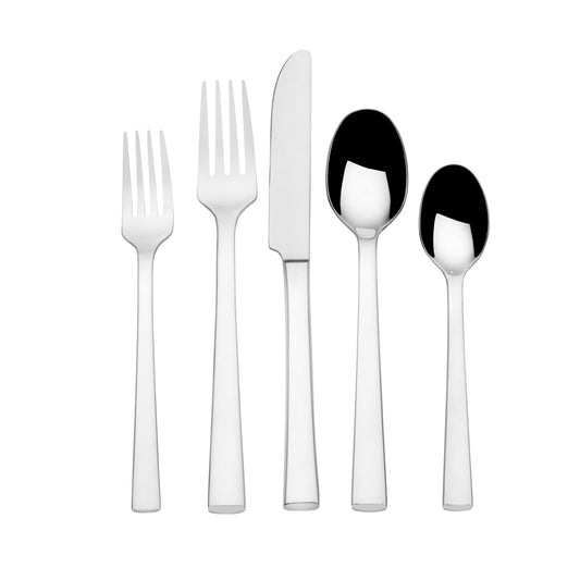 Mikasa York 18.10 Stainless Steel 20-piece Flatware/Silverware Set, Service of 4