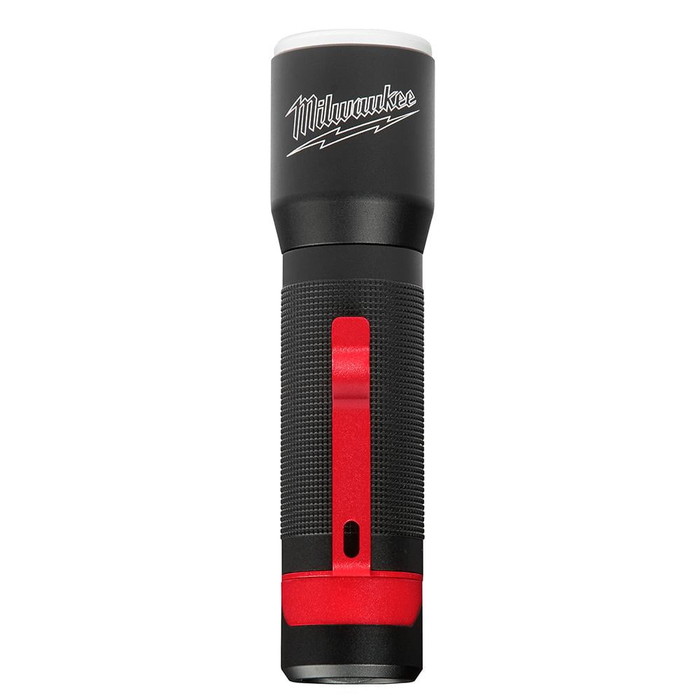 Milwaukee 2107 325-Lumen LED Aluminum Flashlight, Black