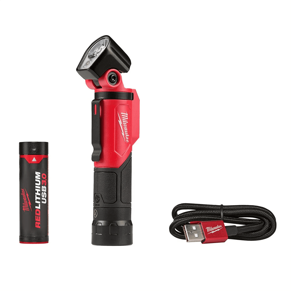 Milwaukee 2113-21 USB Rechargeable Pivoting LED Flashlight