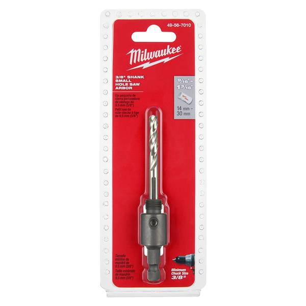 Milwaukee 3/8  Hole Saw Hex Shank