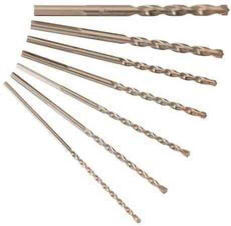 Milwaukee 3-Flat Secure-Grip Hammer-Drill Bit 7 Piece Kit