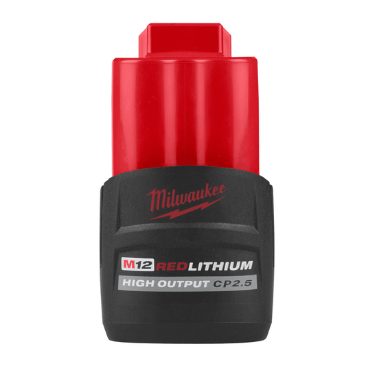 Milwaukee 48-11-2425 12V Lithium-Ion Hight Output CP2.5Ah Battery