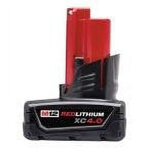 Replacement Battery For Milwaukee 2456-21 Power Tools - 48-11-2440 (4000mAh, 12V, Li-Ion)