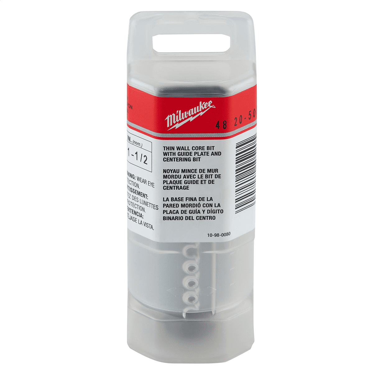 Milwaukee Tool SDS-PLUS Thin Wall Carbide Tipped Core Bit 1-1/2"