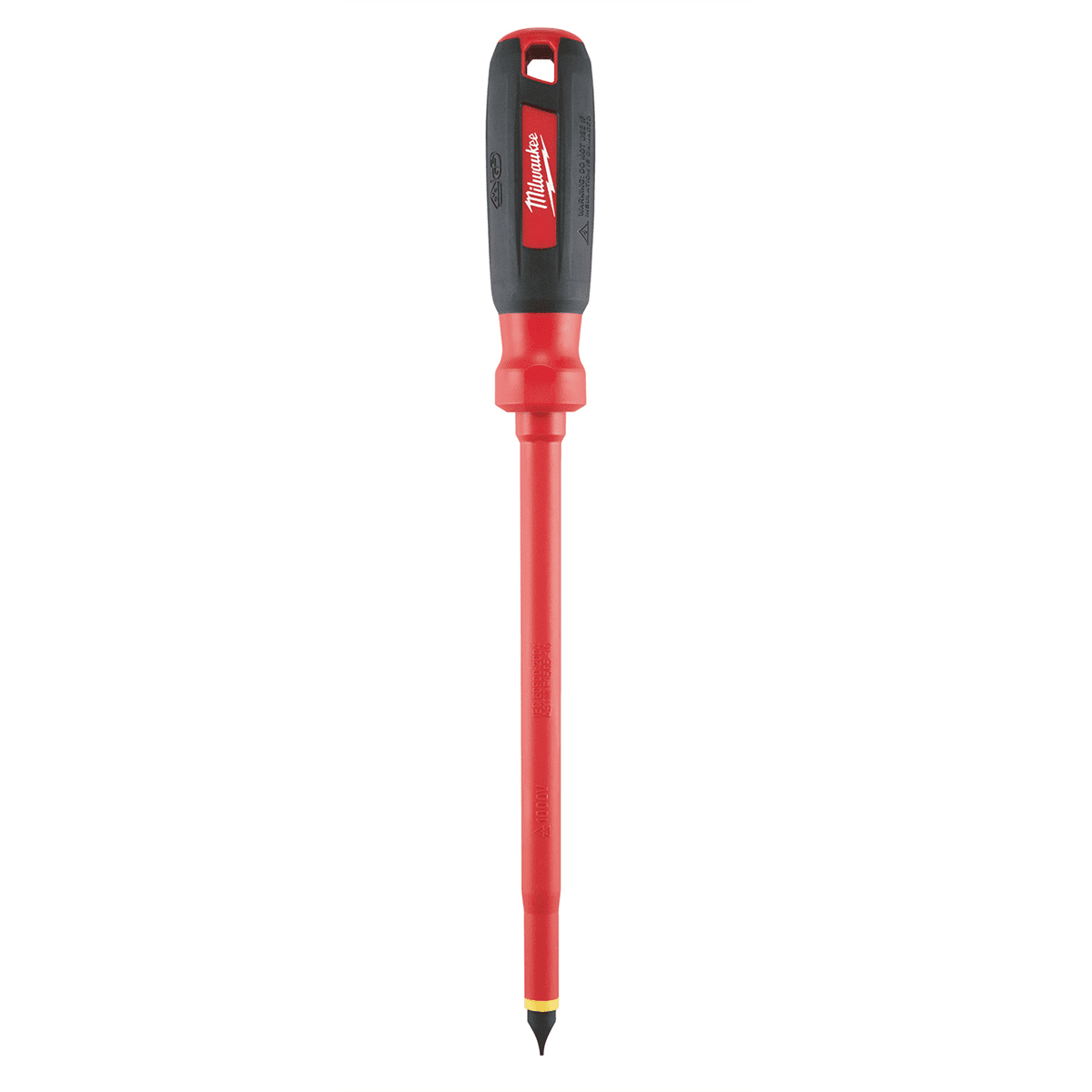 Milwaukee Tool 3/8" Slotted - 8" 1000V Insulated Screwdriver