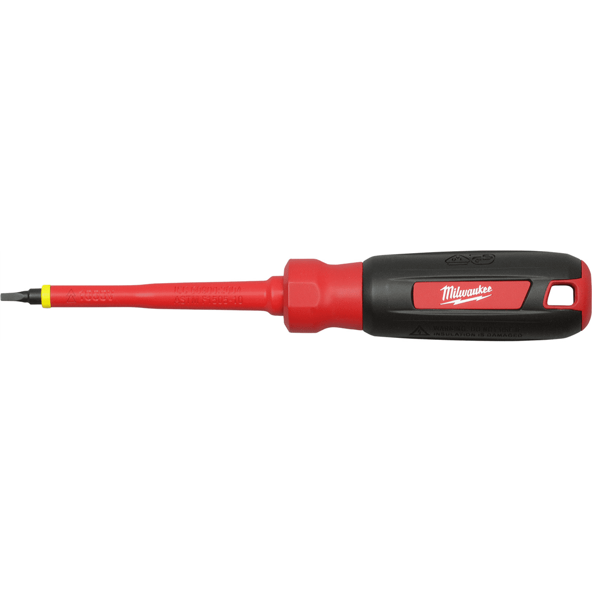 Milwaukee Tool #2 Square - 4" 1000V Insulated Screwdriver