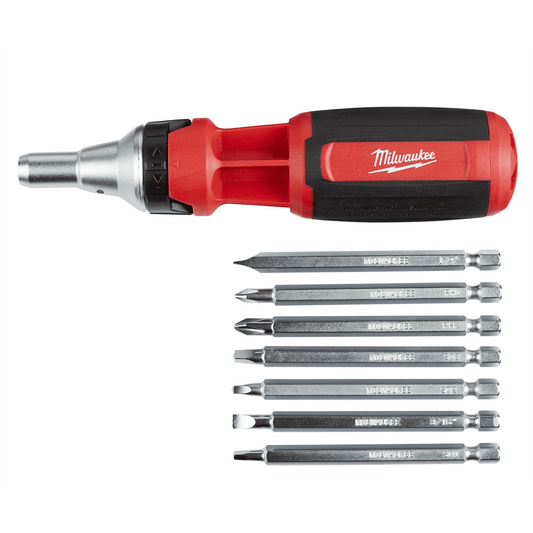 Milwaukee Tool 9-in-1 Square Drive Ratcheting Multi-bit Driver